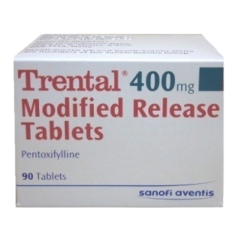 Trantal 400 tablet (Pentoxifylline) imported