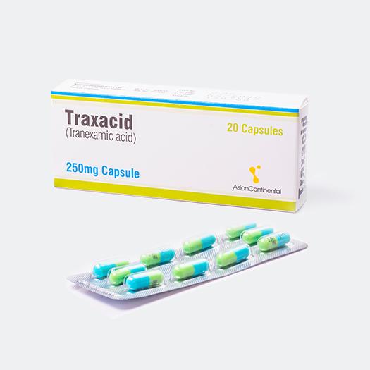 Traxacid capsule 250 mg 20’s