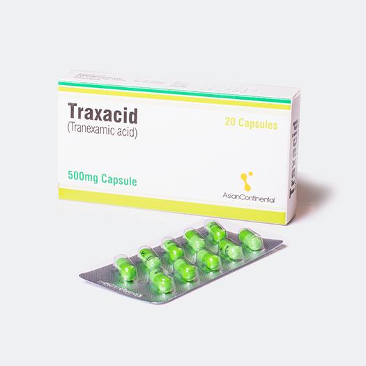 Traxacid capsule 500 mg 20’s