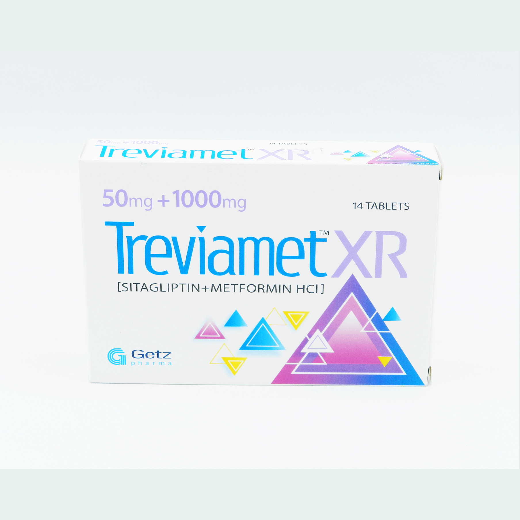 Treviamet XR tablet 50/1000 mg 14’s