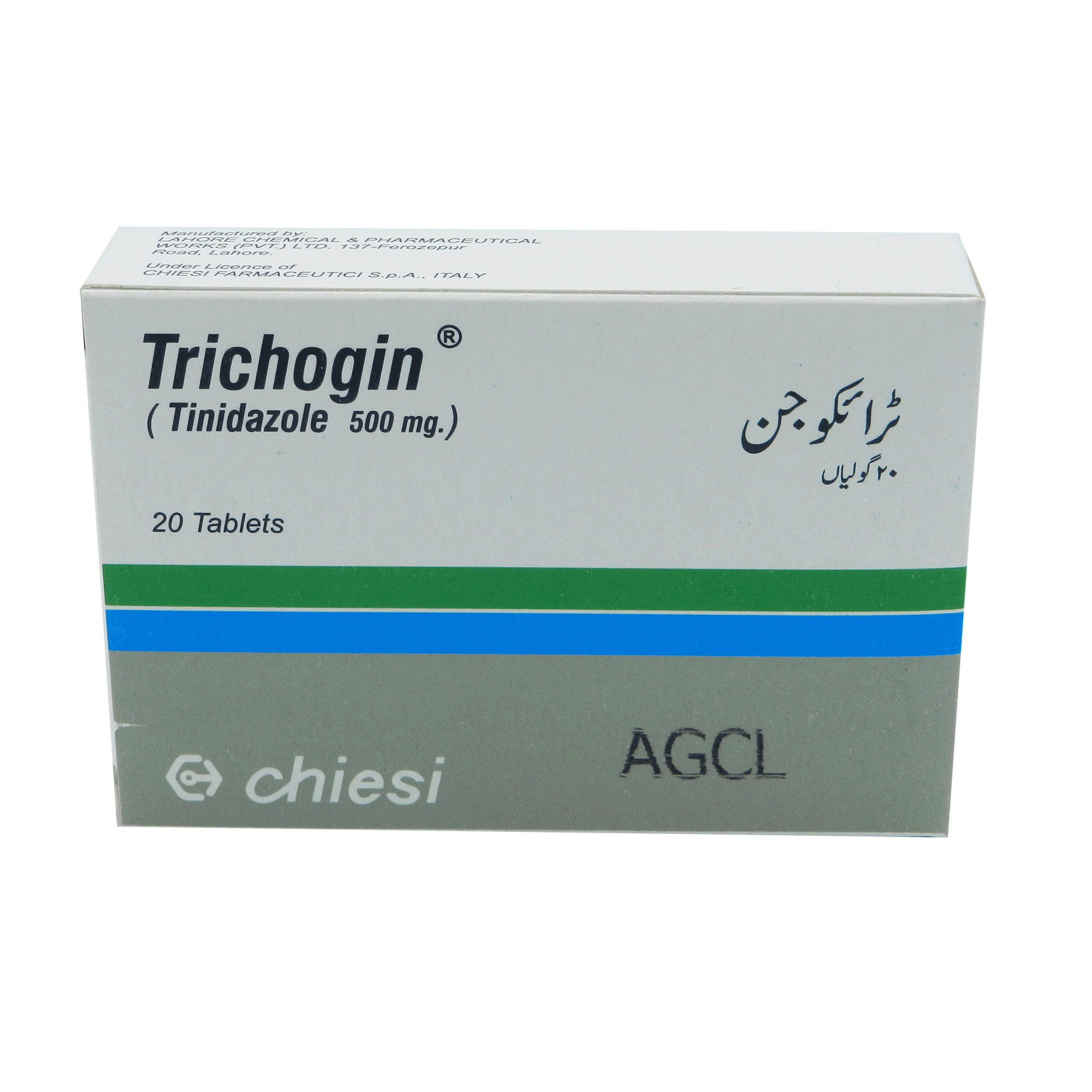 Trichogin tablet 500 mg 2×10’s