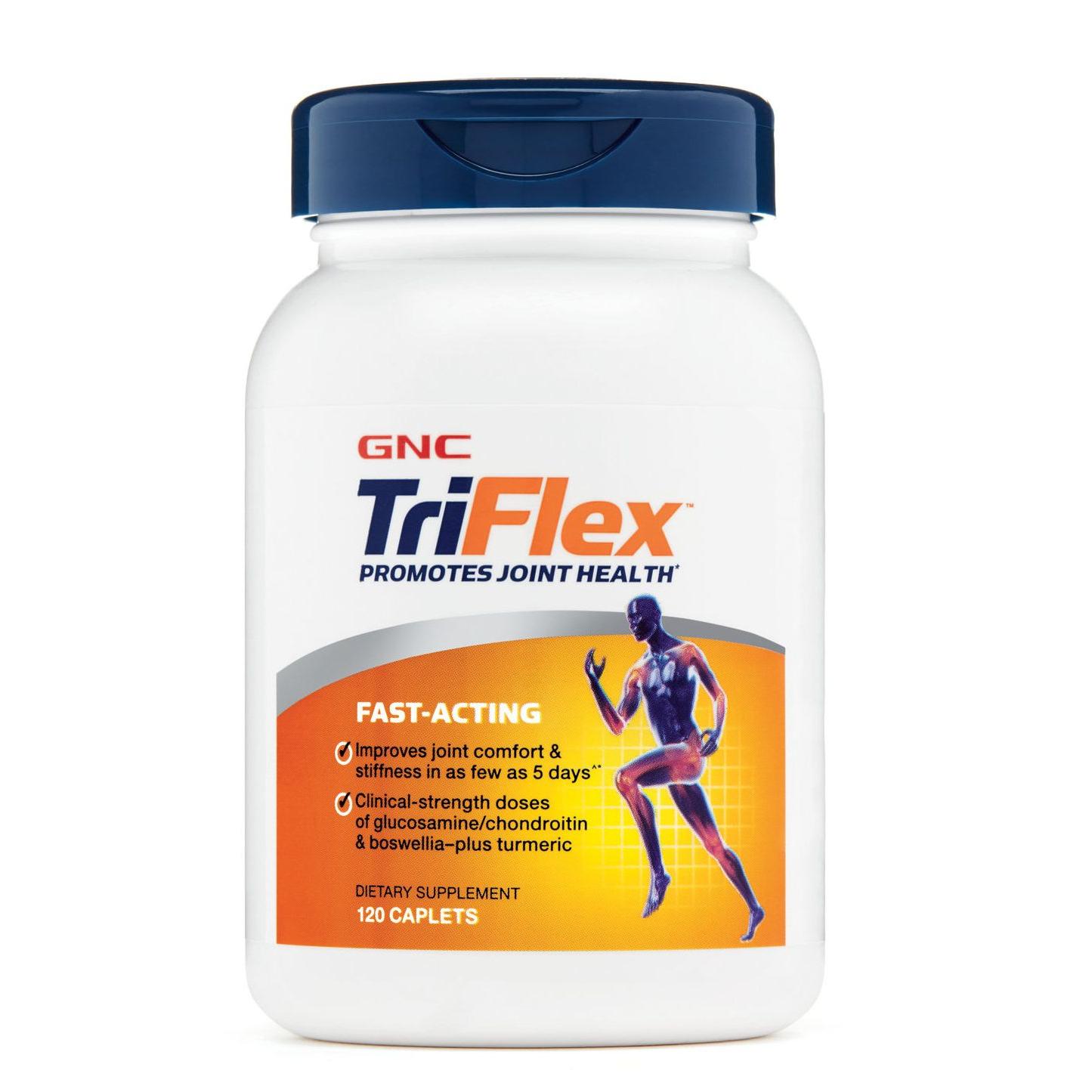 Triflex Fast Acting- 120 Caplets -GNC in Pakistan