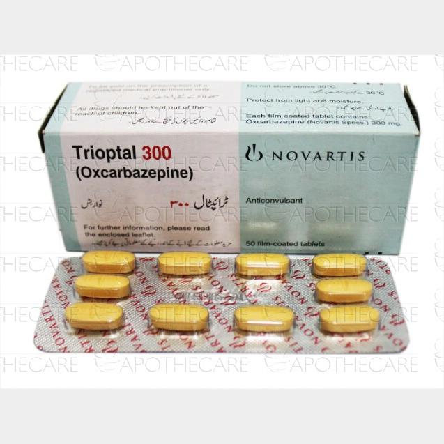 Trioptal tablet 300 mg 50’s
