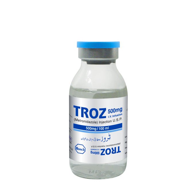 Troz Infusion 500 mg 1 Vialx100 mL