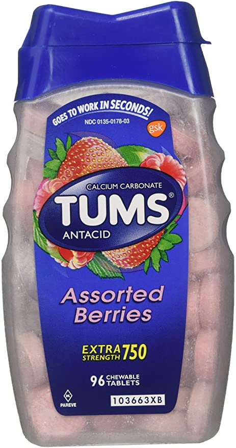 Tums Extra Strength 1000 Chewable 96 Tablets imported in Pakistan from USA