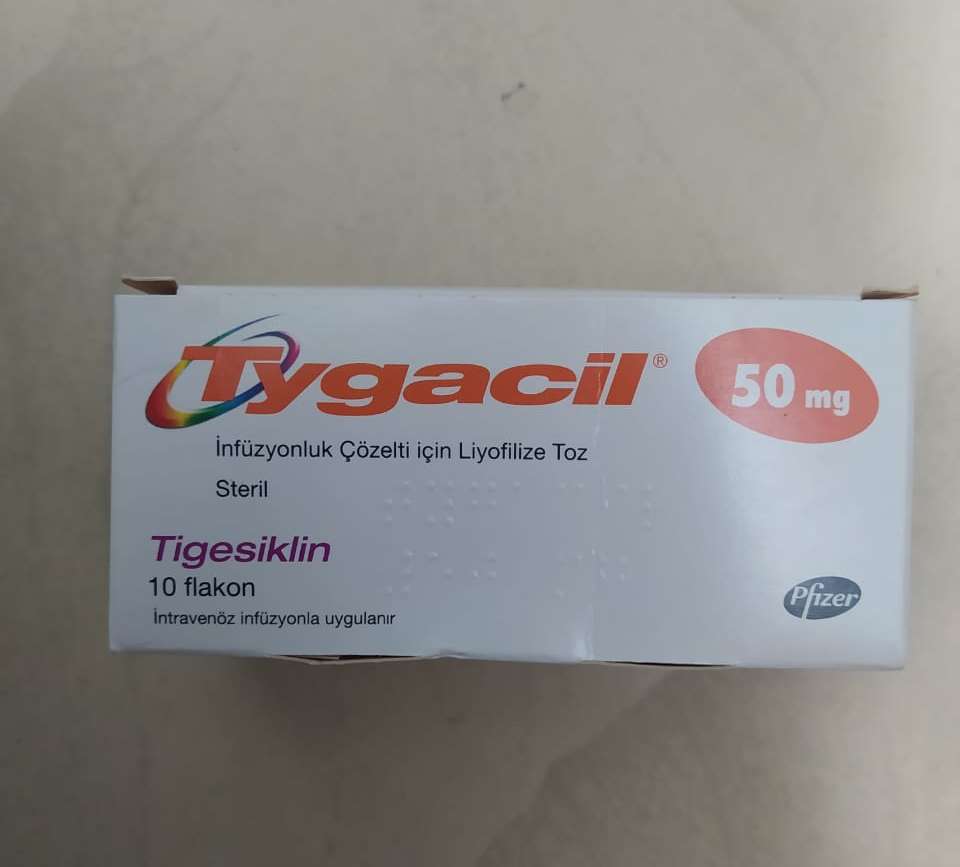 tygacil 50mg pack of 10 injections (tigecycline) ^