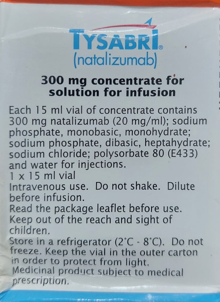 Tysabri 300mg Injection (Natalizumab)