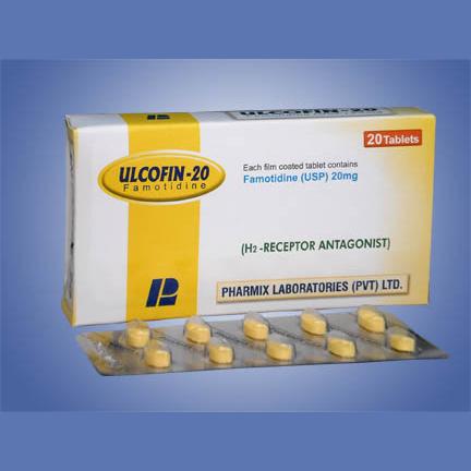 Ulcofin tablet 20 mg 2×10’s