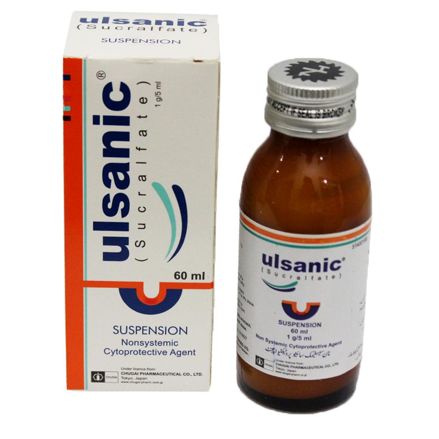 Ulsanic suspension 1 gm 60 mL