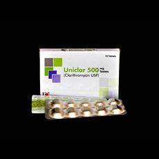 Uniclar tablet 500 mg 10’s
