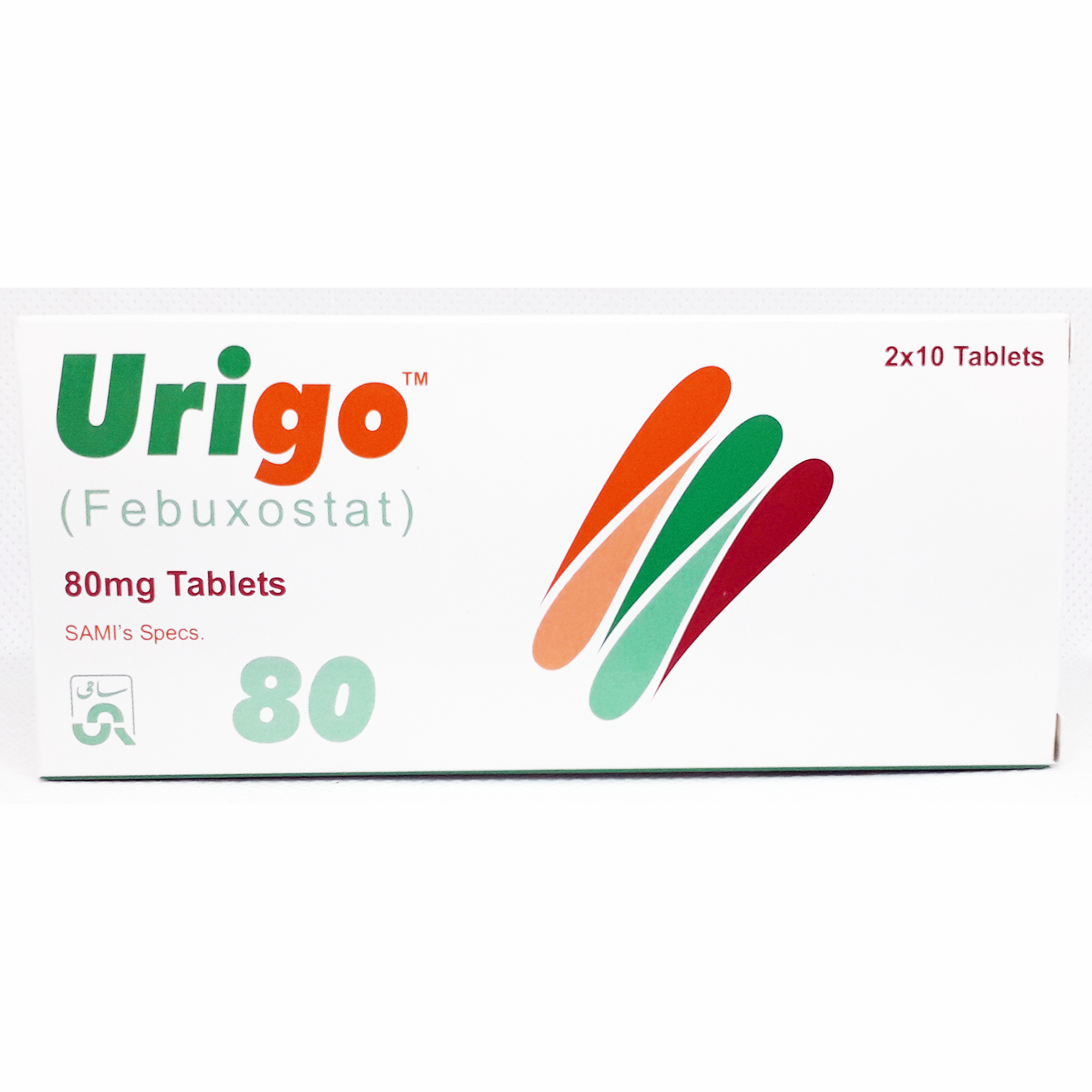 Urigo tablet 80 mg 20’s