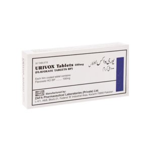 Urivox tablet 100 mg 30’s