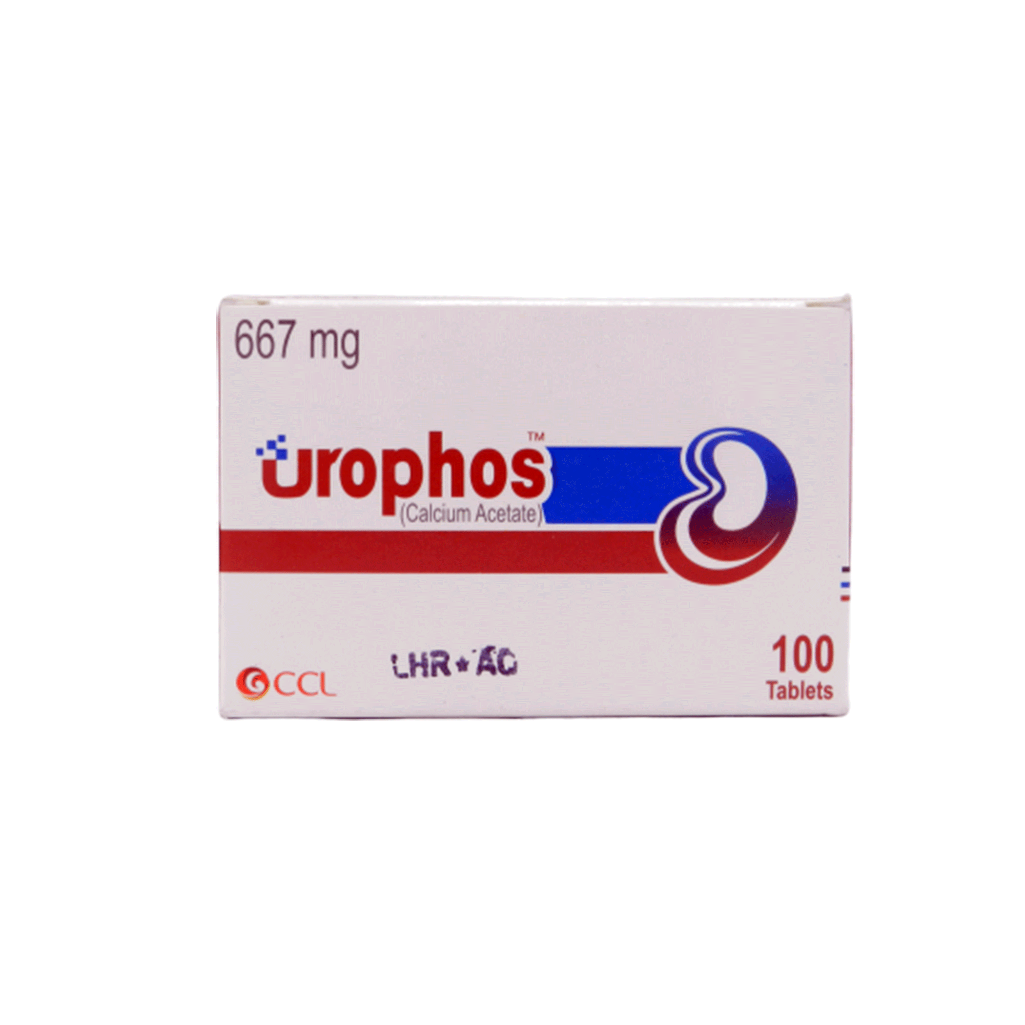 Urophos 667Mg Tab 100s
