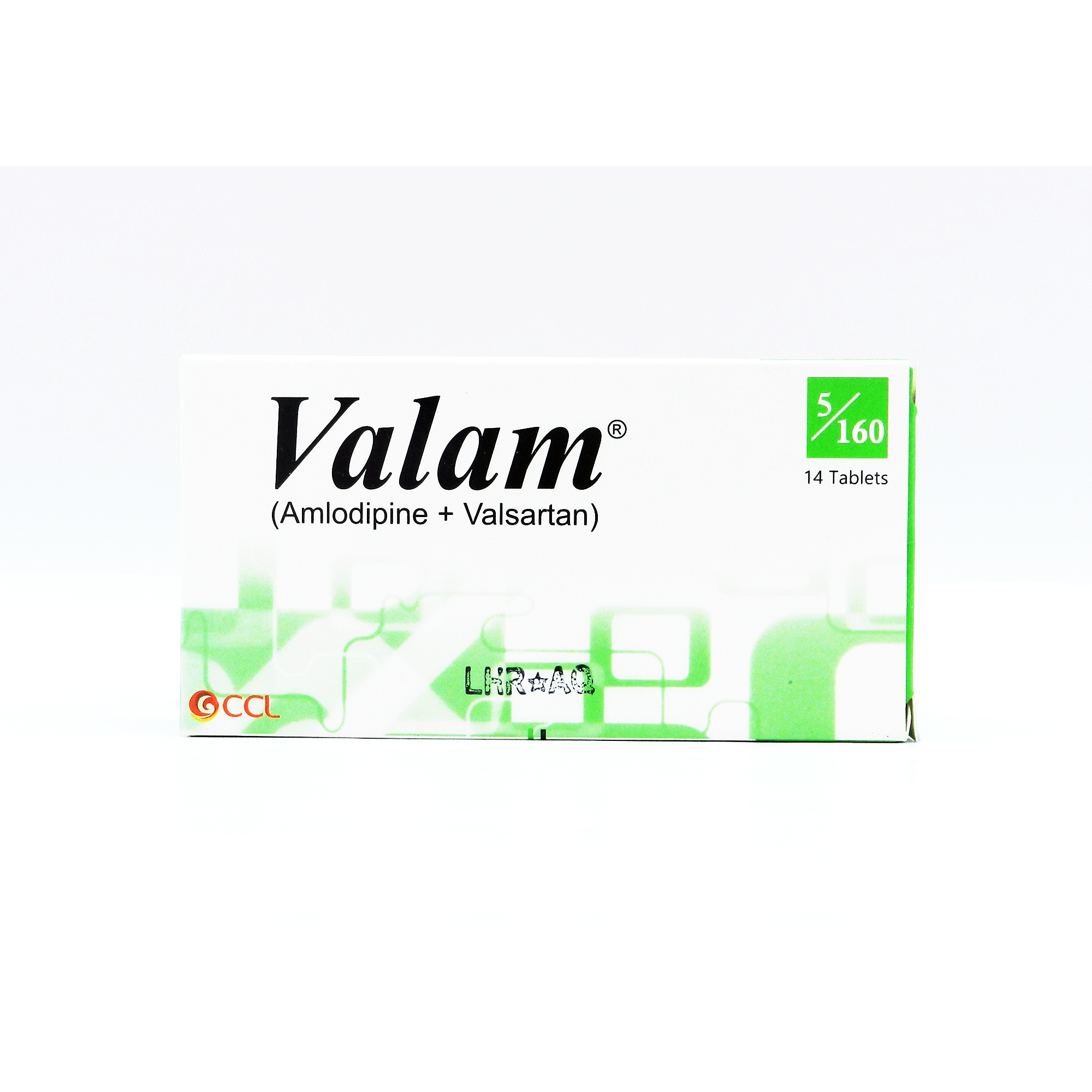 Valam tablet 5/160 mg 14’s