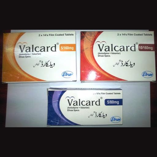 Valcard tablet 10/160 mg 28’s