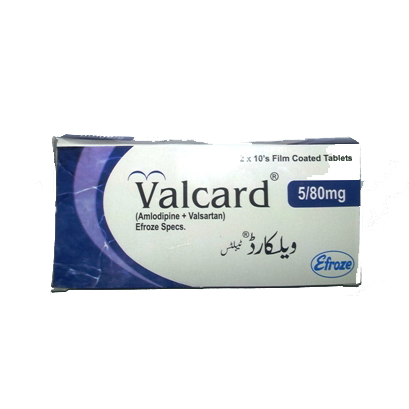 Valcard tablet 5/80 mg 20’s