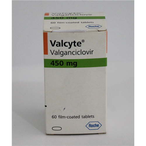 Valcyte 450mg 60 tablet (Valganciclovir) imported