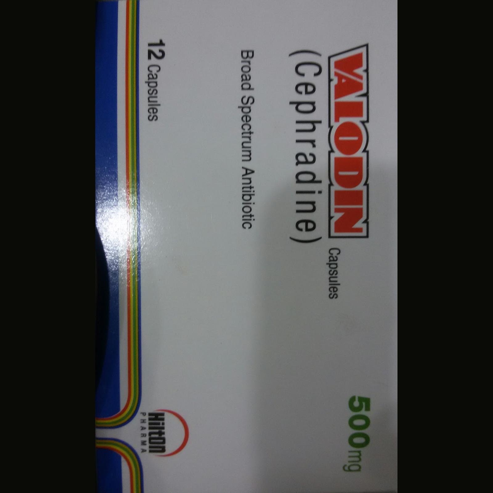 VALODIN 500mg Capsule 12s