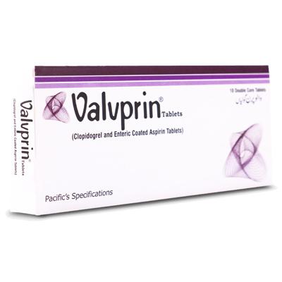 Valvprin tablet 75/75 mg 10’s