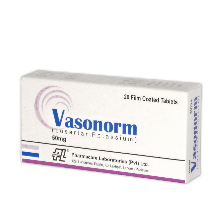 Vasonorm tablet 50 mg 20’s