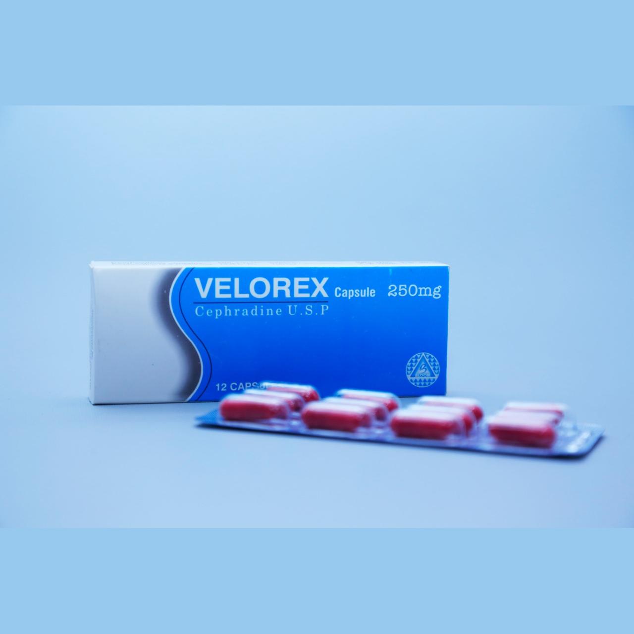 VELOREX 250mg Capsule 12s