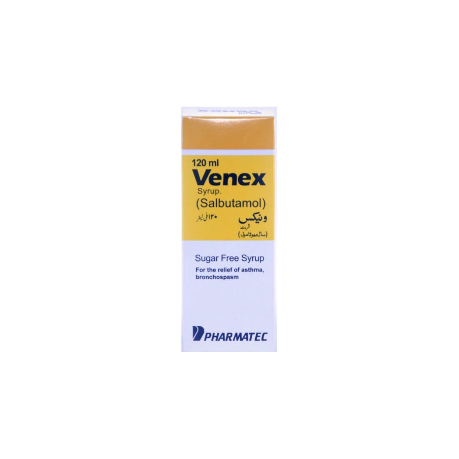Venex syrup 2 mg/5 mL 120 mL