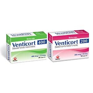 Venticort Rotacapsules 400/12 mcg 30’s