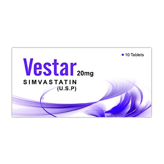 Vestar tablet 20 mg 10’s