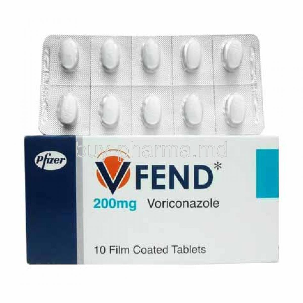 Vfend 200mg (Voricanazole) tablet imported