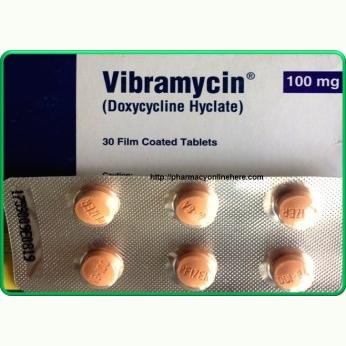 Vibramycin tablet 100 mg 30’s