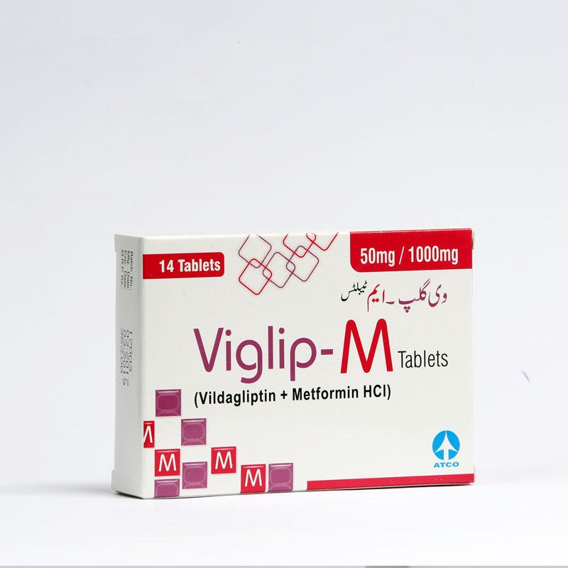 Viglip-M tablet 50/1000 mg 14’s