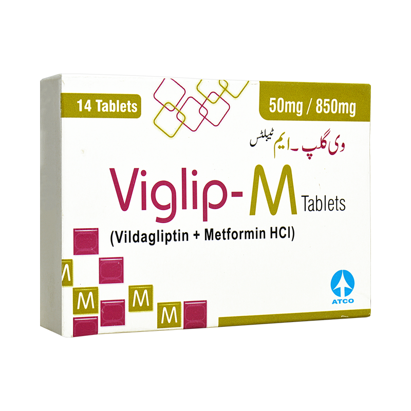 Viglip-M tablet 50/850 mg 14’s