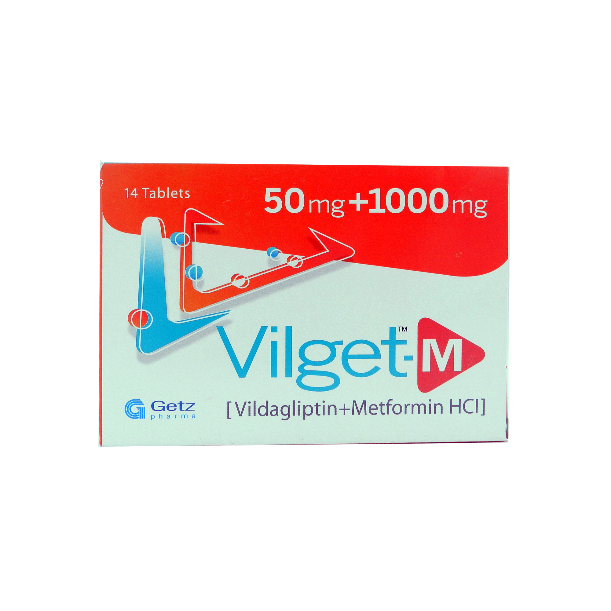 Vilget-M tablet 50/1000 mg 14’s
