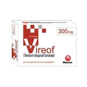 Vireof tablet 300 mg 30’s