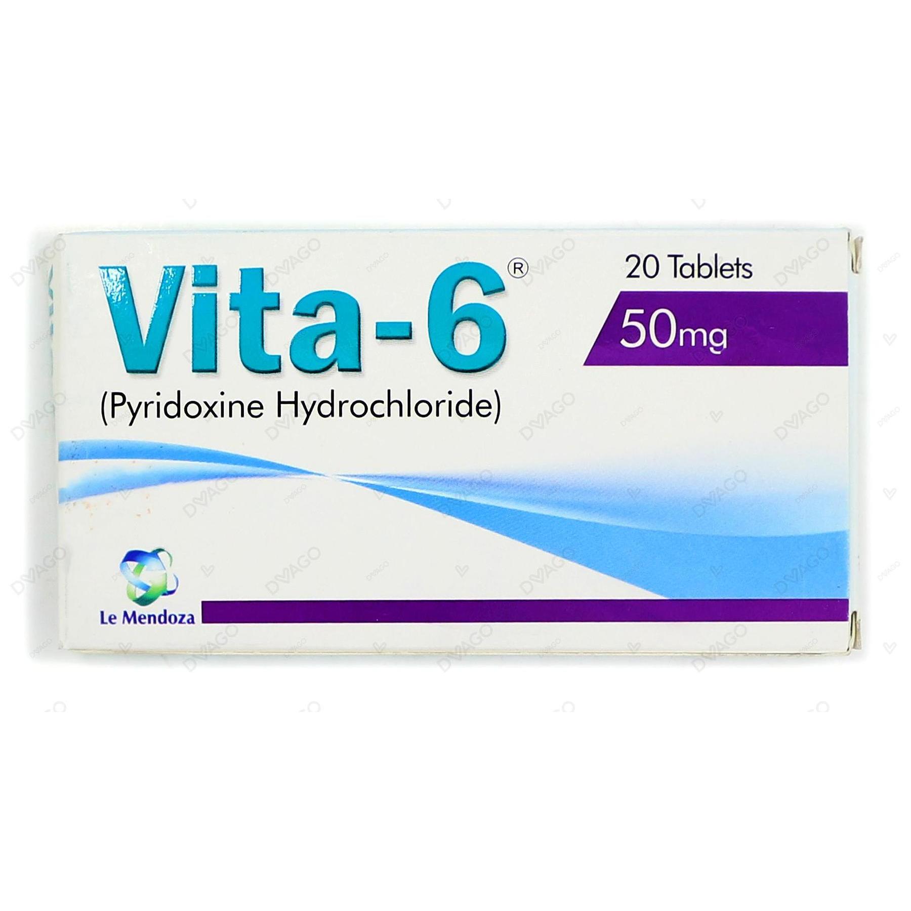 Vita-6 tablet 50 mg 2×10’s