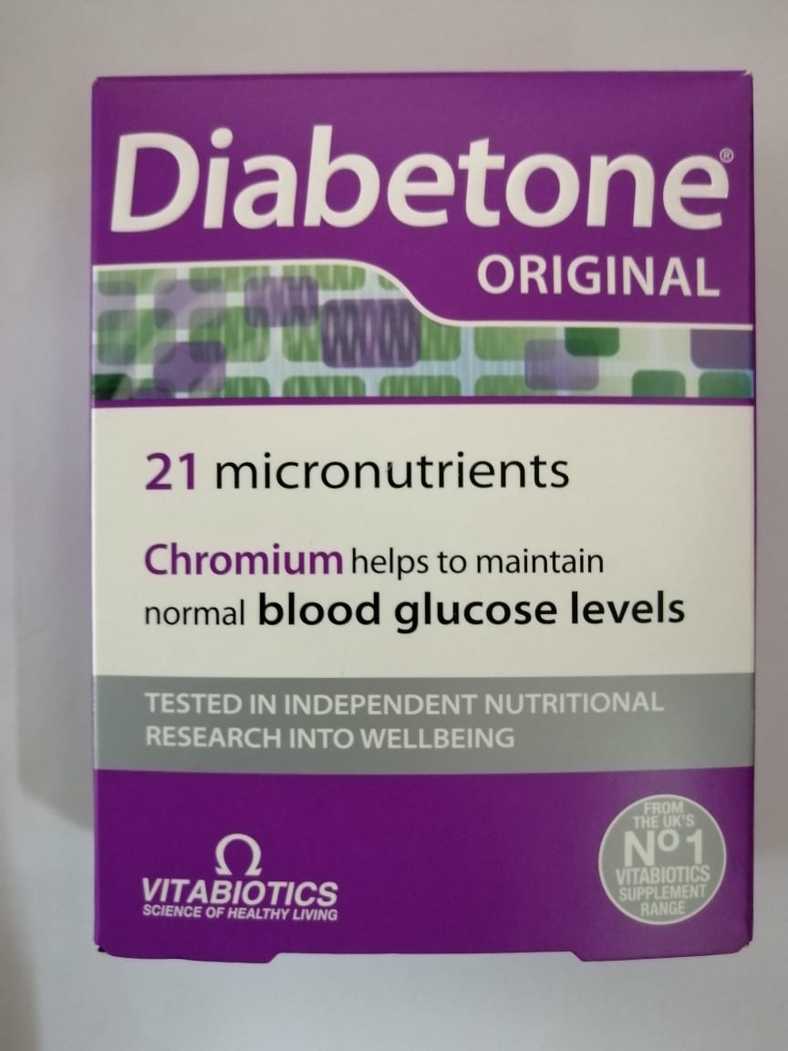 Vitabiotics Diabetone Original 30 Tablets