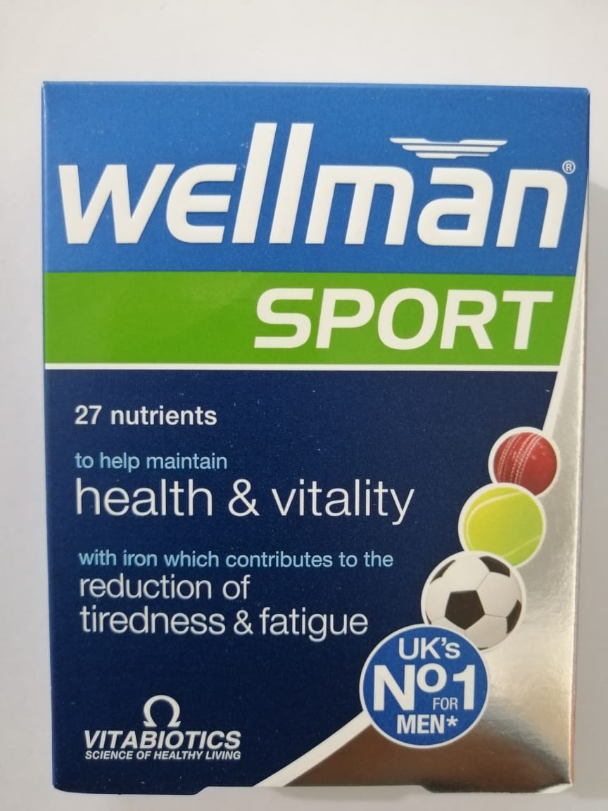 Vitabiotics Wellman Sports 30 Tablets