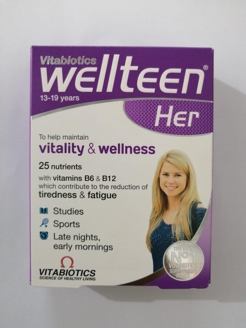 Vitabiotics Wellteen her 30 Tablets