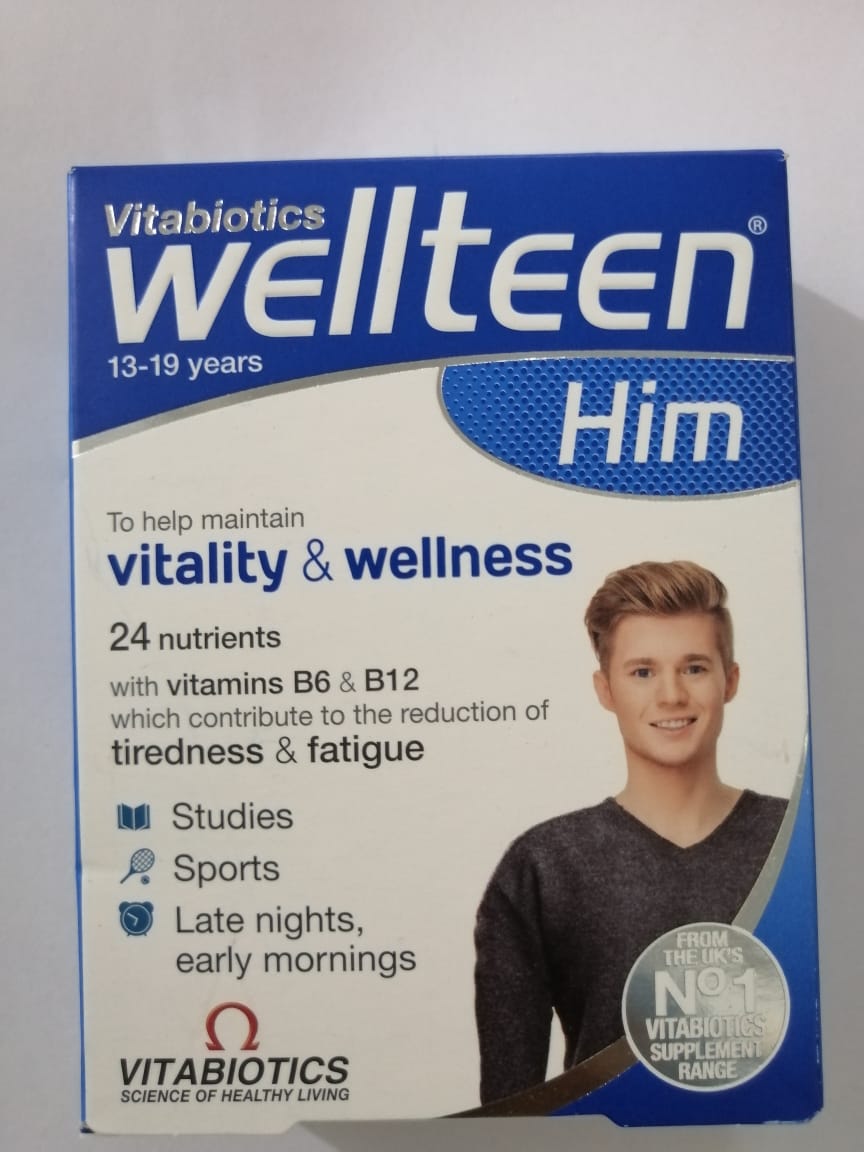Vitabiotics Wellteen Him 30 Tablets