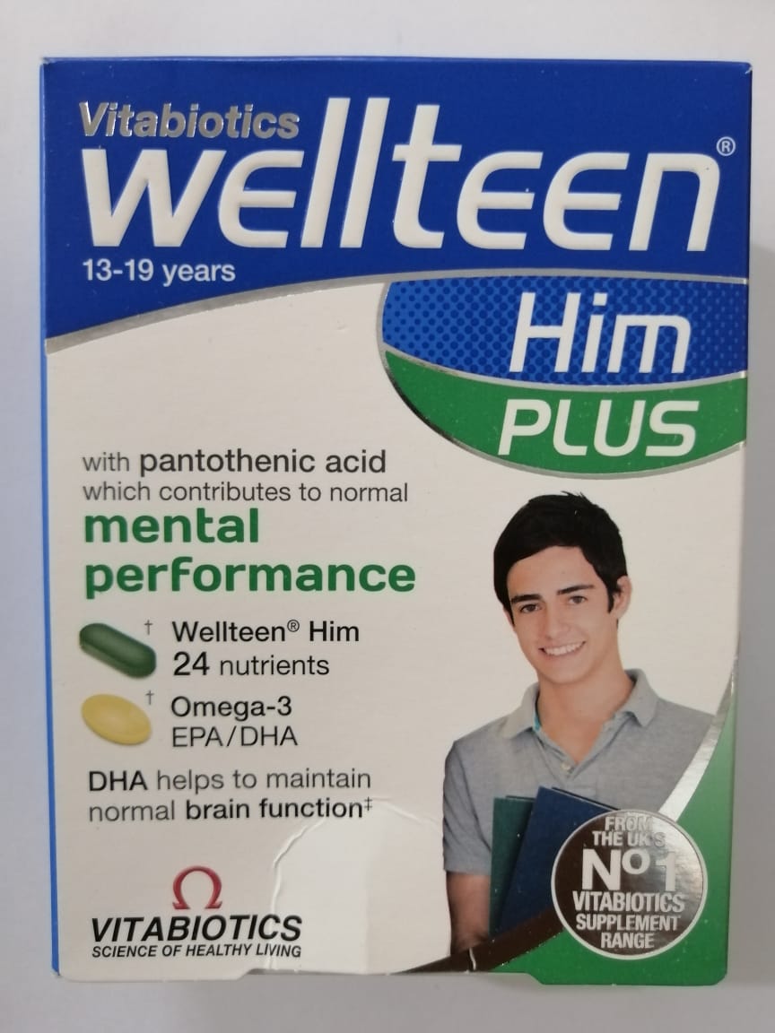 Vitabiotics Wellteen Him Plus 56 Tablets