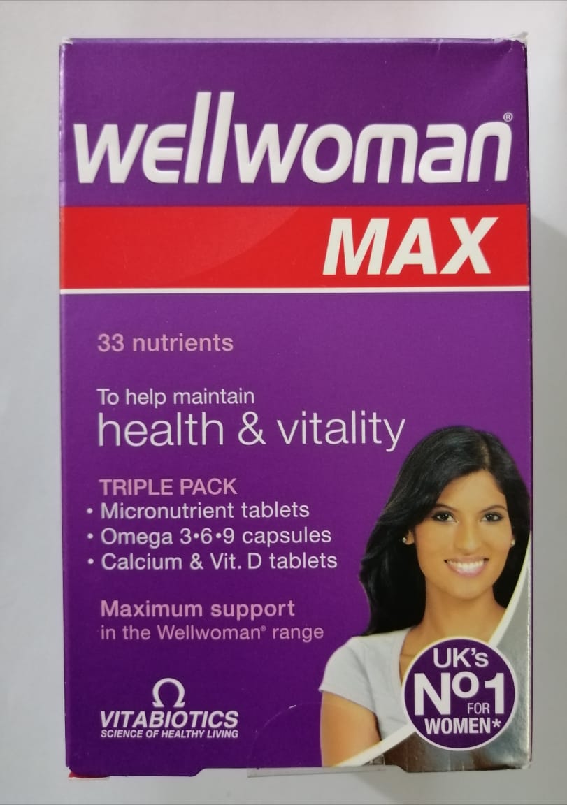 Vitabiotics Wellwomen Max 84 Tablets ^