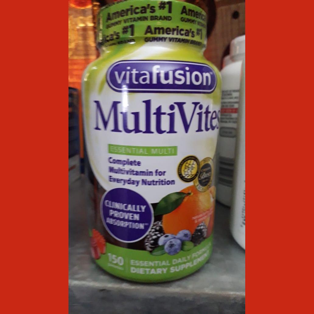 vitafusion multivites essential multi dietary supplements 150 capsules Imported