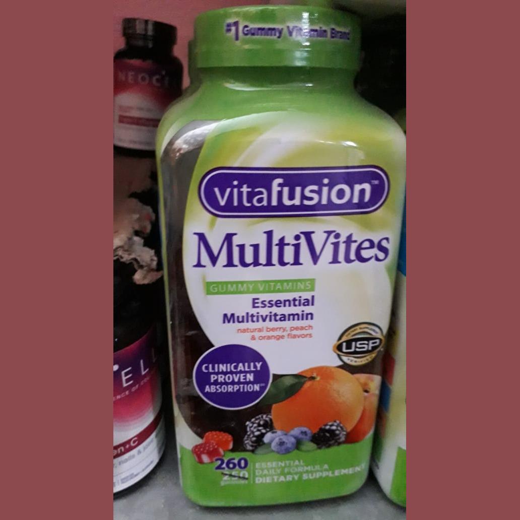 vitafusion multivites gummy vitamins 260 capsules Imported
