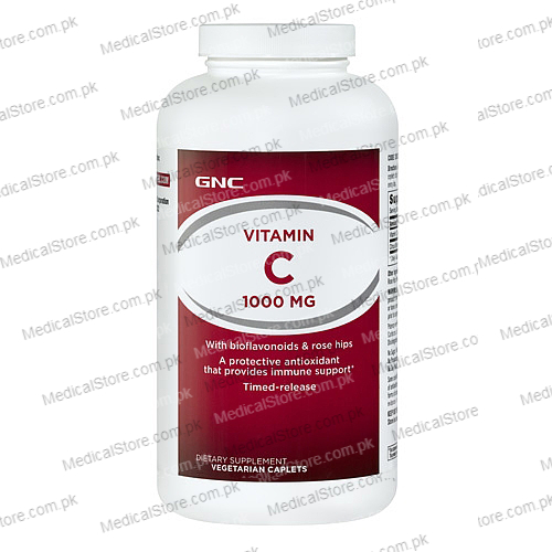 Vitamin C 1000 mg- 180 cap GNC in Pakistan