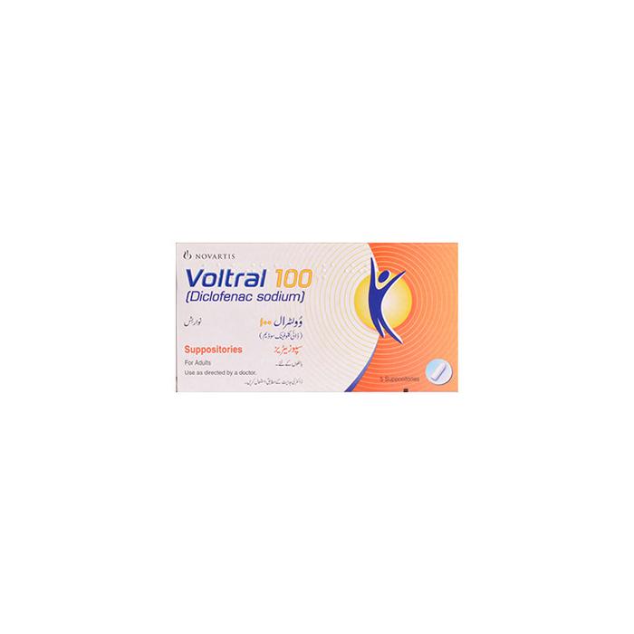 Voltral Suppos 100 mg 5’s