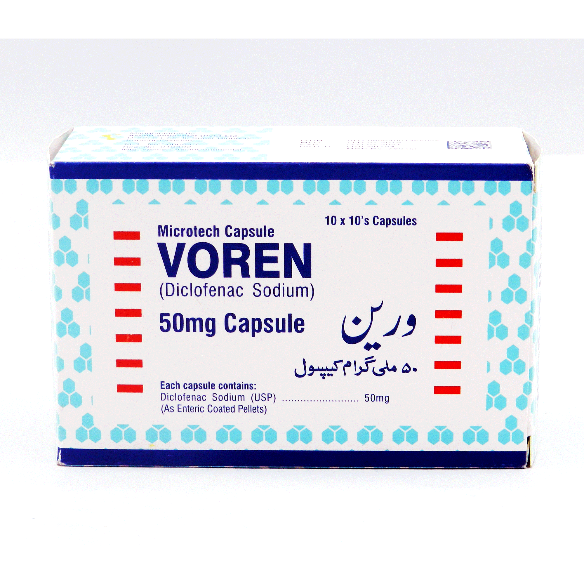 Voren capsule 50 mg 100’s