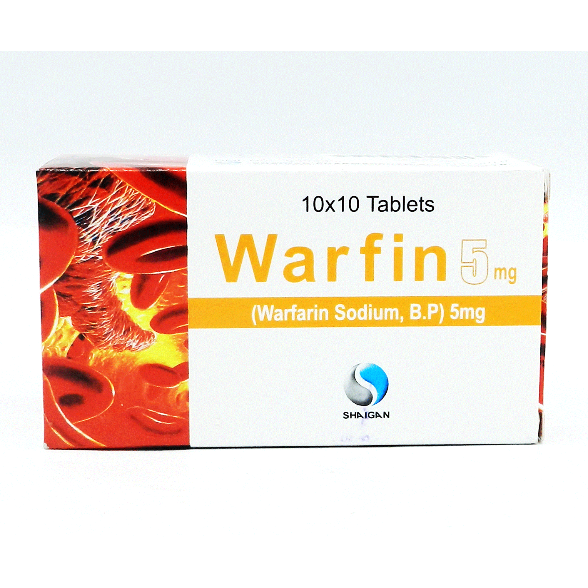 Warfin tablet 5 mg 100’s