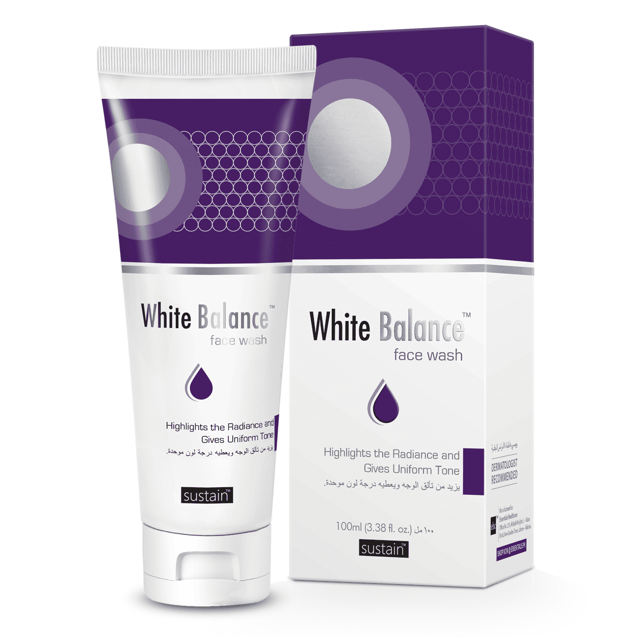 White balance FACE WASH