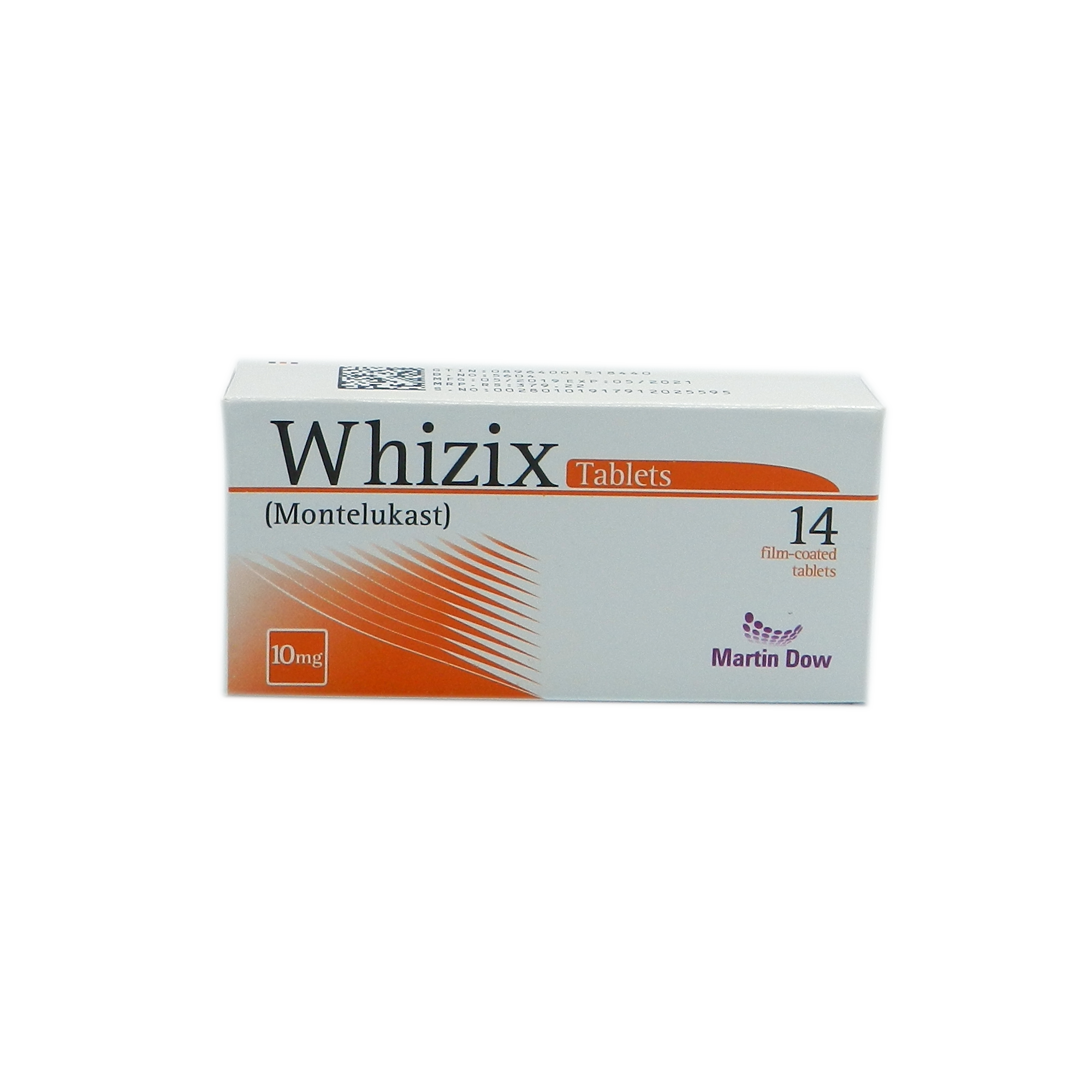 Whizix tablet 10 mg 14’s