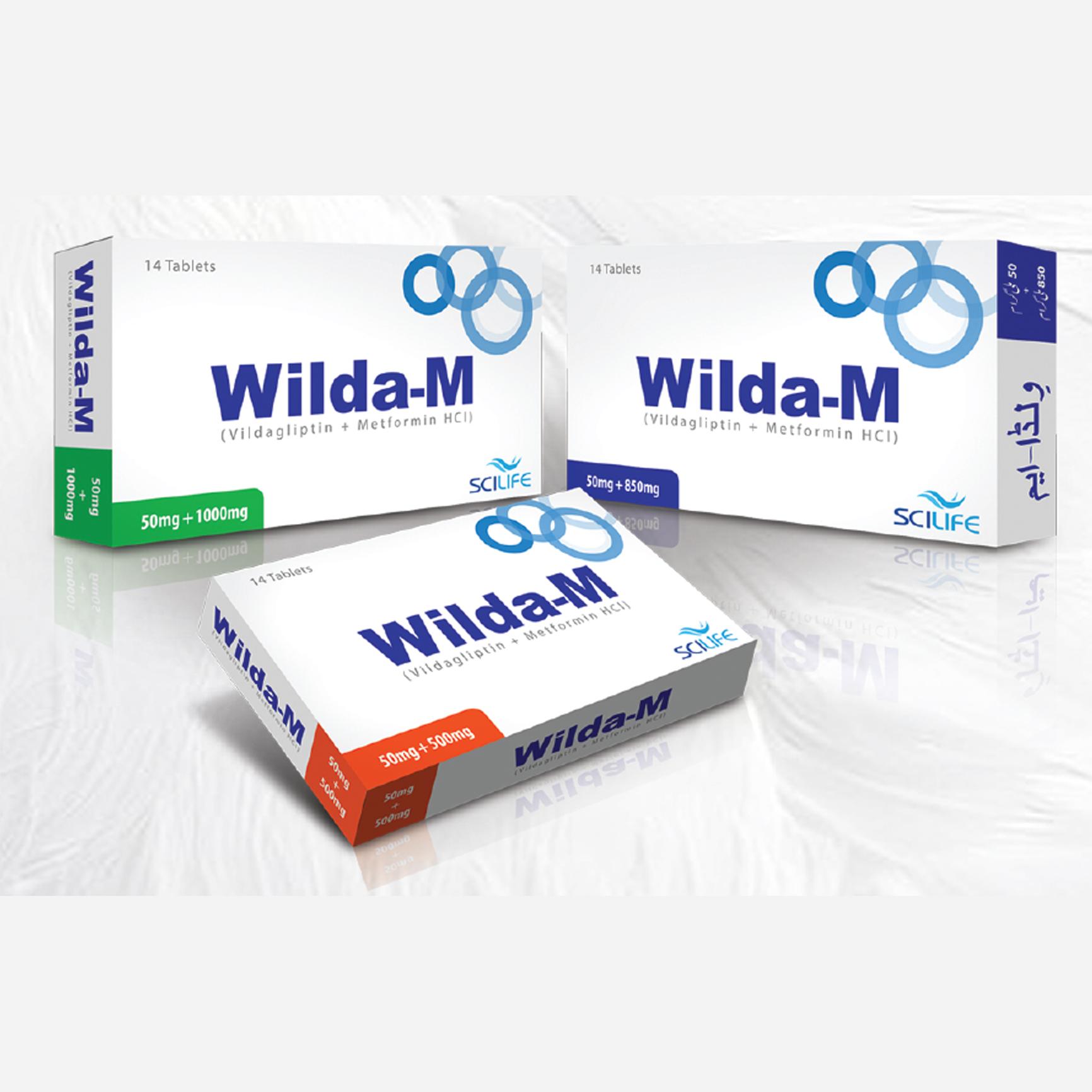 Wilda-M tablet 50/1000 mg 14’s